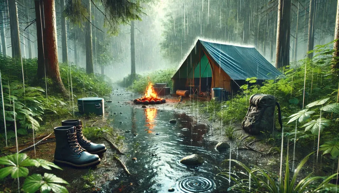 Yağmurlu Havalarda Kamp Yapmak