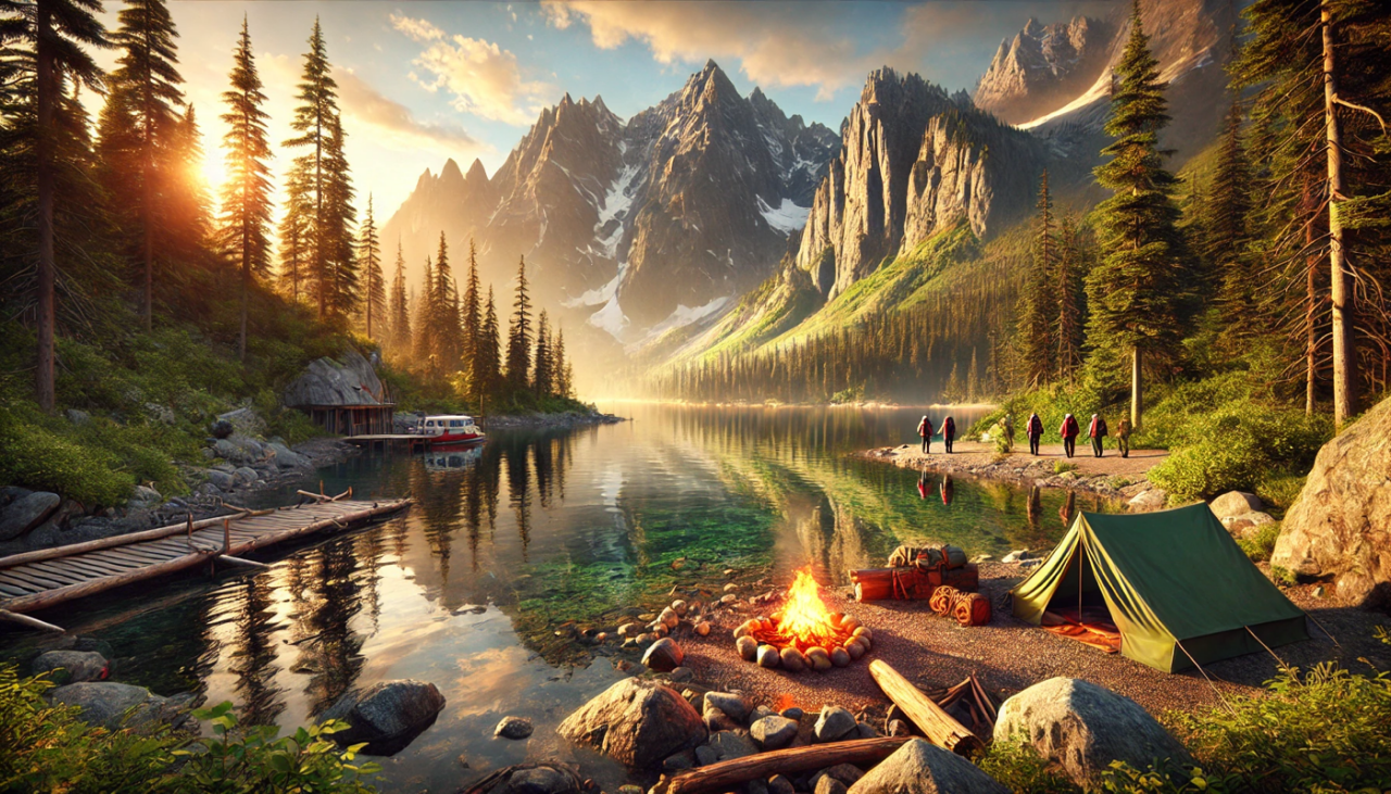 En Güzel Manzaralı Kamp Yerleri (Göller, Dağlar ve Ormanlar)