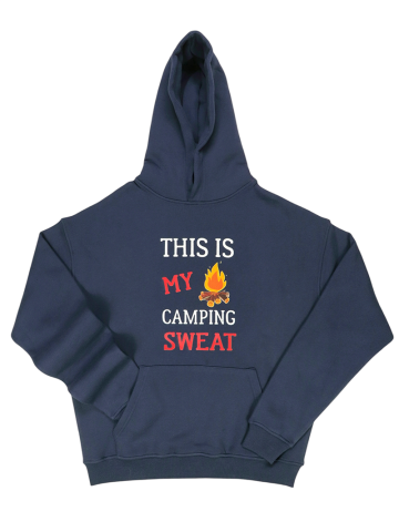 Lacivert This Is My Camping Sweatshirt