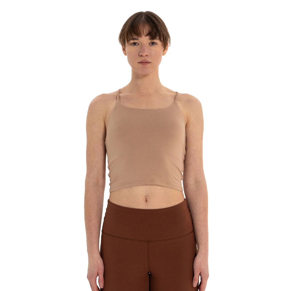 Inguz Sırt Detay İnce Askılı T-Shirt