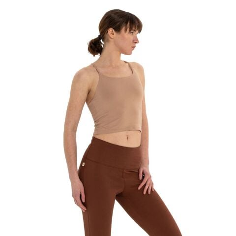 Inguz Sırt Detay İnce Askılı T-Shirt