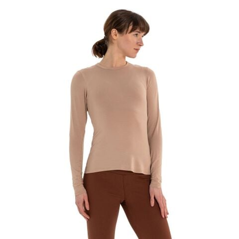 Inguz Uzun Kollu Basic Modal Yoga T-Shirt