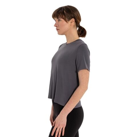 Inguz Modal Bisiklet Yaka Basic Yoga T-Shirt
