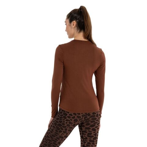 Inguz Uzun Kollu Basic Modal Yoga T-Shirt