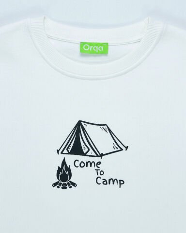 Beyaz Come to Camp Sweatshirt