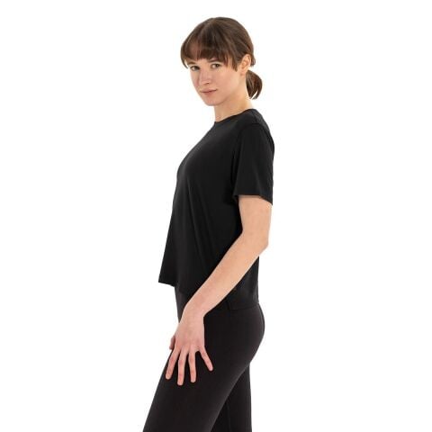 Inguz Modal Bisiklet Yaka Basic Yoga T-Shirt