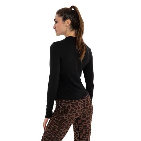 Inguz Uzun Kollu Basic Modal Yoga T-Shirt