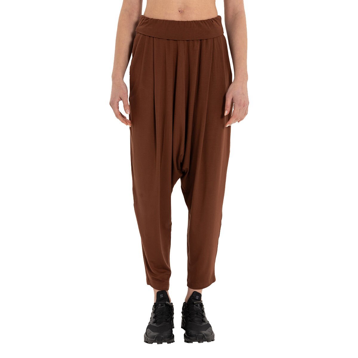 Inguz Beli Katlanabilir Yoga Şalvar