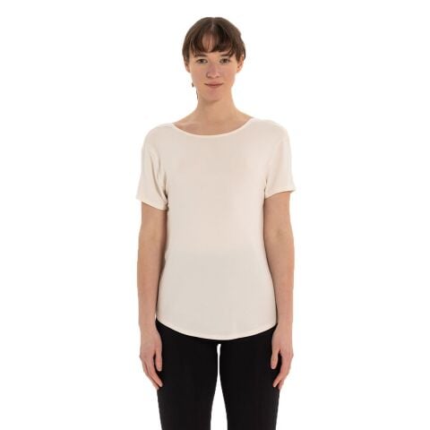 Inguz Sırt Detay Modal Yoga T-Shirt