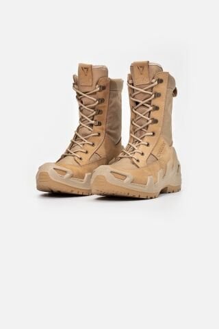 1203 V-CLUTCH ON DUTY NUBUK ERKEK BOT BEJ