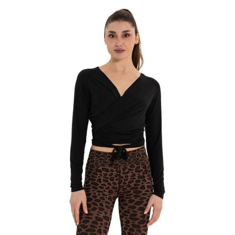 Inguz Anvelop Bağlamalı Modal Bluz