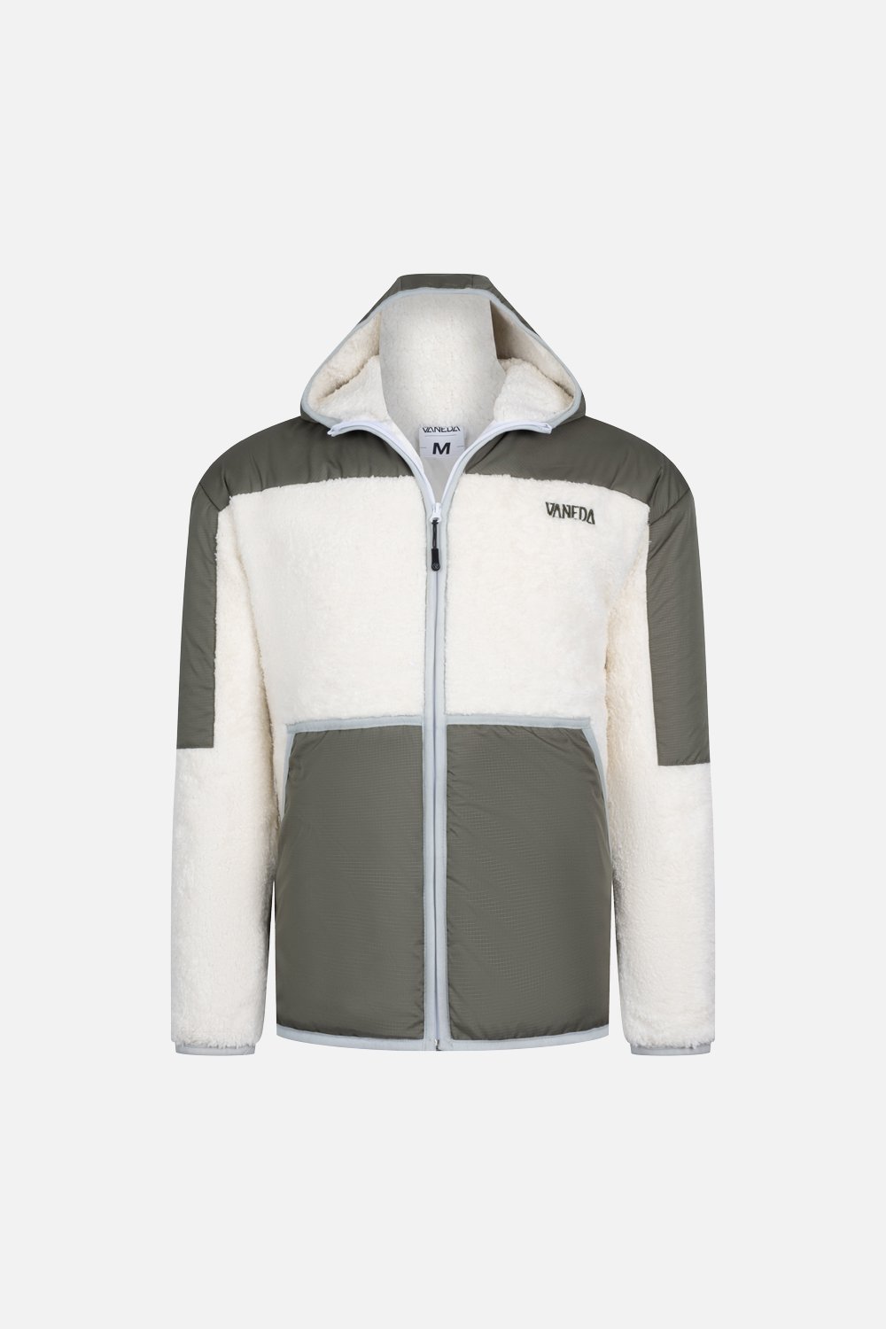 Vaneda Sherpa Ceket Ekru/Haki