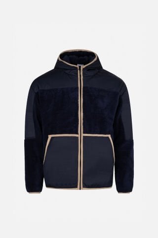 Vaneda Sherpa Ceket Lacivert/Krem