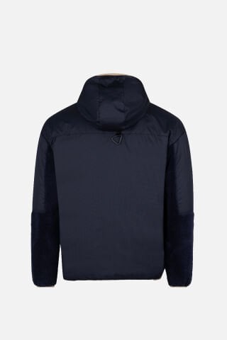 Vaneda Sherpa Ceket Lacivert/Krem