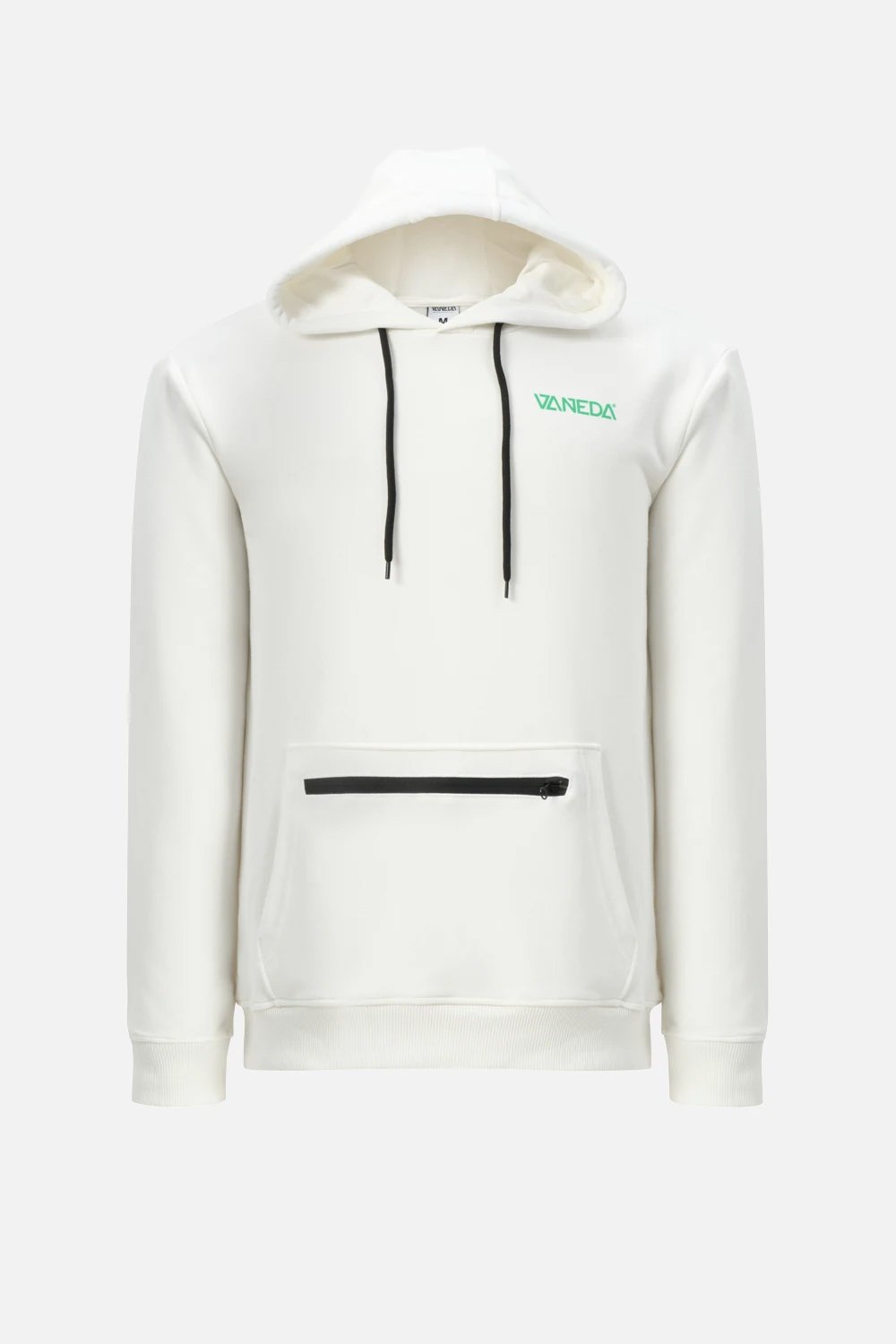 OVERSIZED FIT KAPUSONLU VE SIRT BASKILI SWEATSHIRT