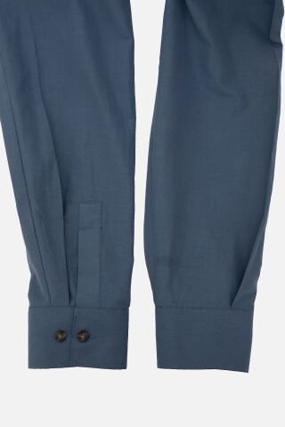 RELAXED FIT COTON ERKEK GOMLEK MAVI