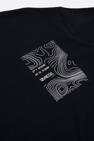 OVERSIZED FIT COORDINATE ERKEK TSHIRT LACIVERT