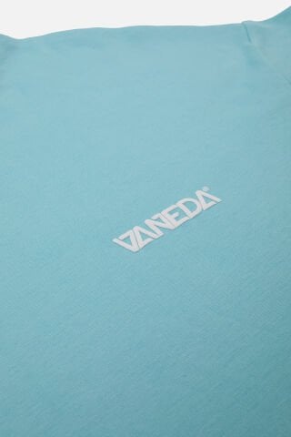 OVERSIZED FIT VANEDA LOGO BASIC TSHIRT YESIL