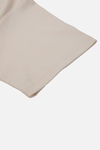 OVERSIZED FIT DREAMER ERKEK TSHIRT EKRU