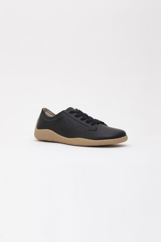 1383 V-BAREFOOT COMFORT DERI ERKEK AYAKKABI SIYAH