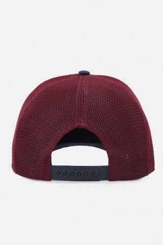 VANEDAXBLACKBÖRK SAPKA TRUCKER LACIVERT BORDO - ASLAN
