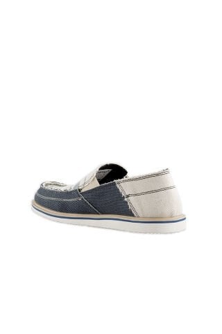 1216 Linen Espadril Keten Erkek Ayakkabı Lacivert