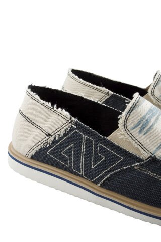 1216 Linen Espadril Keten Erkek Ayakkabı Lacivert