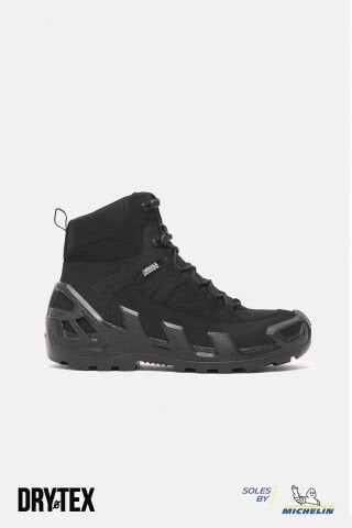 1192 V-Clutch Pro Mid On Duty Nubuk Erkek Bot Siyah