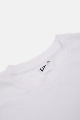 OVERSIZED FIT NEXT UNISEX TSHIRT BEYAZ