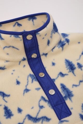 Regular Fit Next Unisex Polar Desenli Mavi