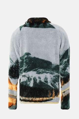 Tam Fermuarlı Sherpa Next Polar Desenli