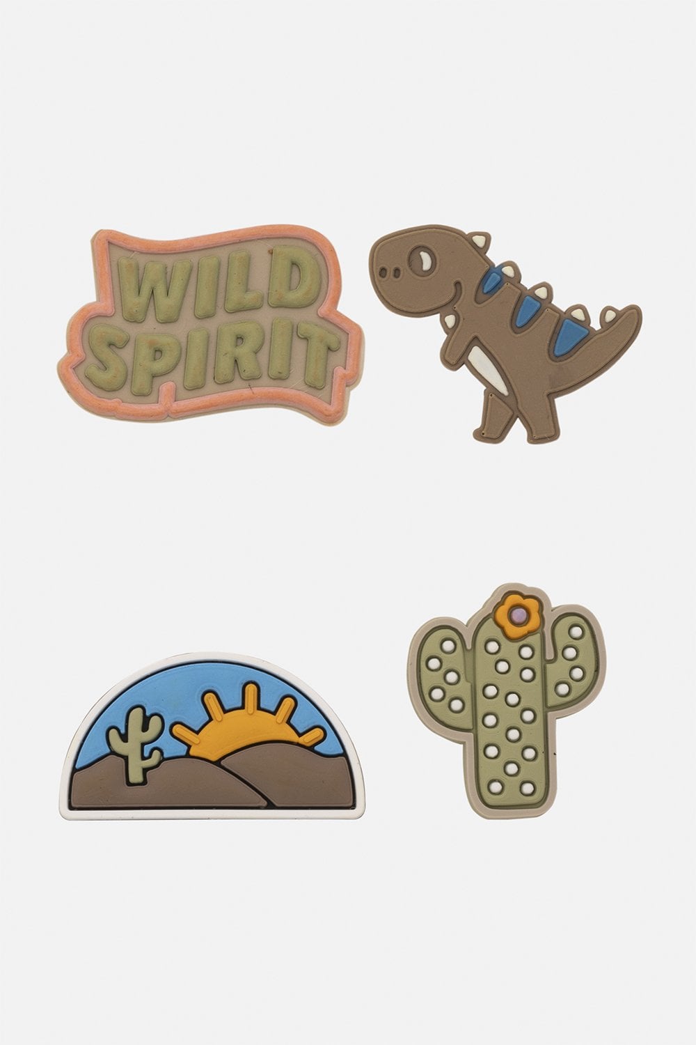 Wild Spirit Unisex Renkli 4'Lü Terlik Süsü