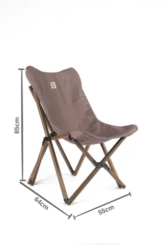 BAG THE JOY AHŞAP KATLANIR MASA SANDALYE SETİ – ANTRASİT- KOYU GRI – 70*70*55