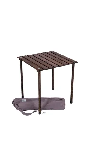 BAG THE JOY AHŞAP KATLANIR MASA SANDALYE SETİ – ANTRASİT – YEŞİL – 50*50*50cm