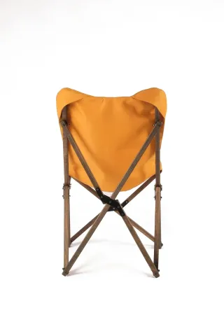 BAG THE JOY AHŞAP KATLANIR MASA SANDALYE SETİ – ANTRASİT- HARDAL -70*70*55