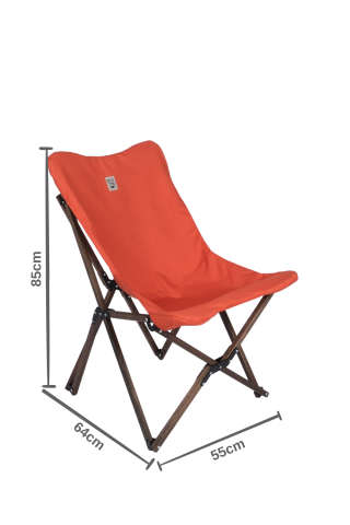 BAG THE JOY AHŞAP KATLANIR MASA SANDALYE SETİ – ANTRASİT – KİREMİT – 70*70*55cm