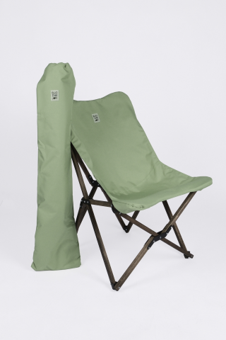 BAG THE JOY AHŞAP KATLANIR MASA SANDALYE SETİ – ANTRASİT – SU YEŞİLİ – 70*70*55cm